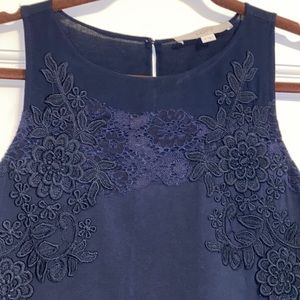 Navy Jersey dress